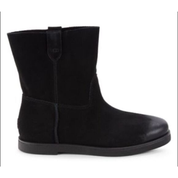 UGG Josefene Suede Boots in Black NWOB Size 6 - Picture 1 of 9